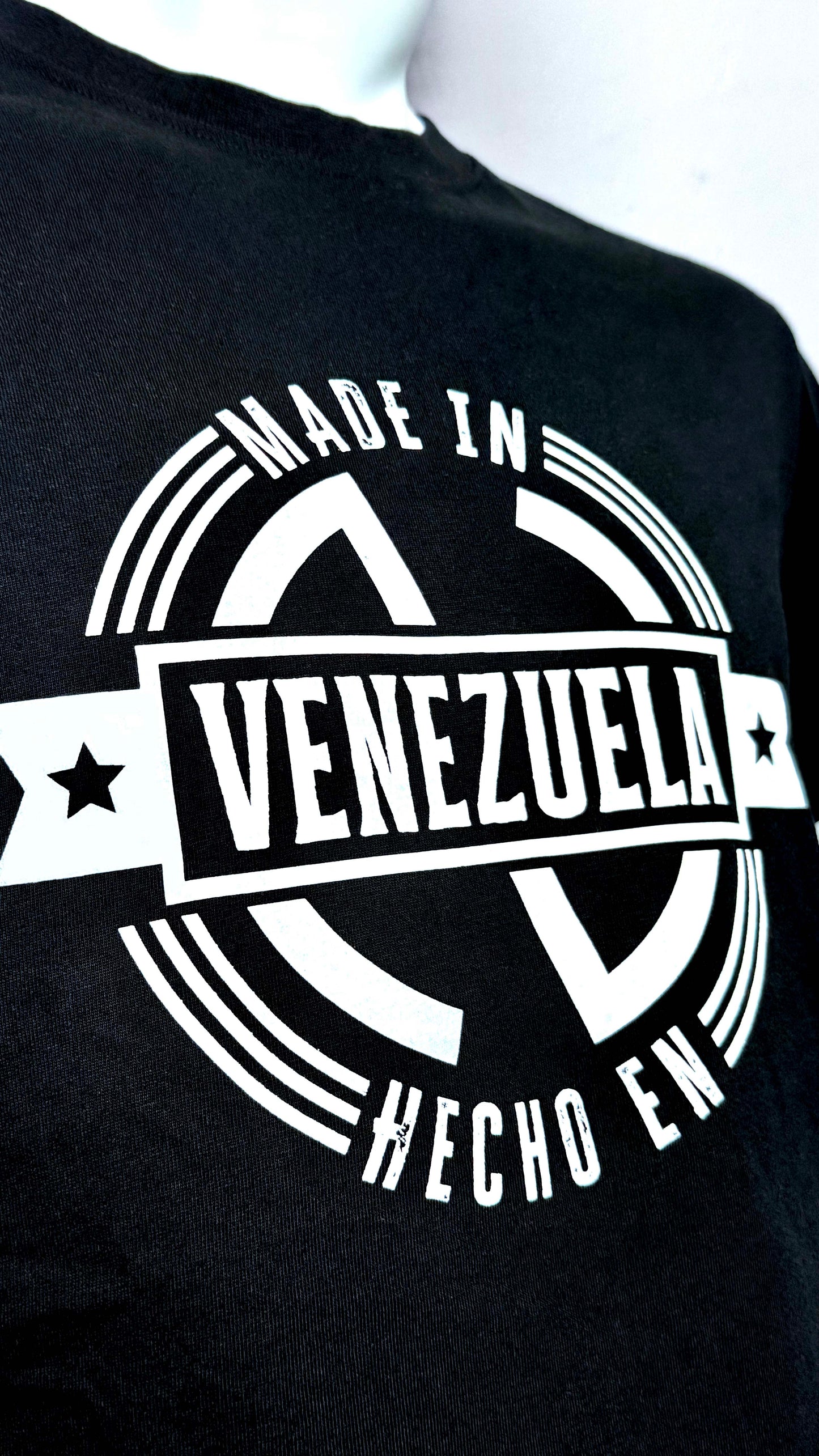 T-shirt Hecho en Venezuela –Sentimiento Nacional 🇻🇪