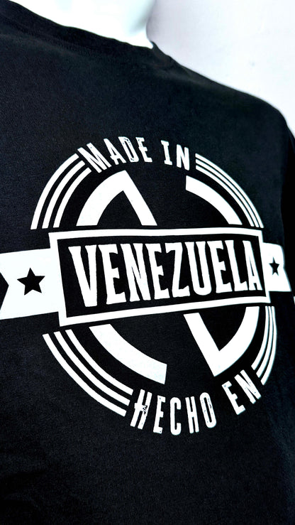 T-shirt Hecho en Venezuela –Sentimiento Nacional 🇻🇪
