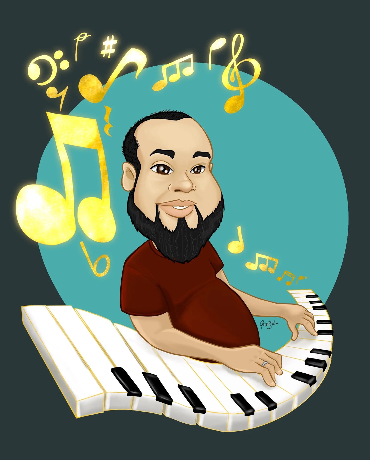 Comic-Portrait Grafityl-shop