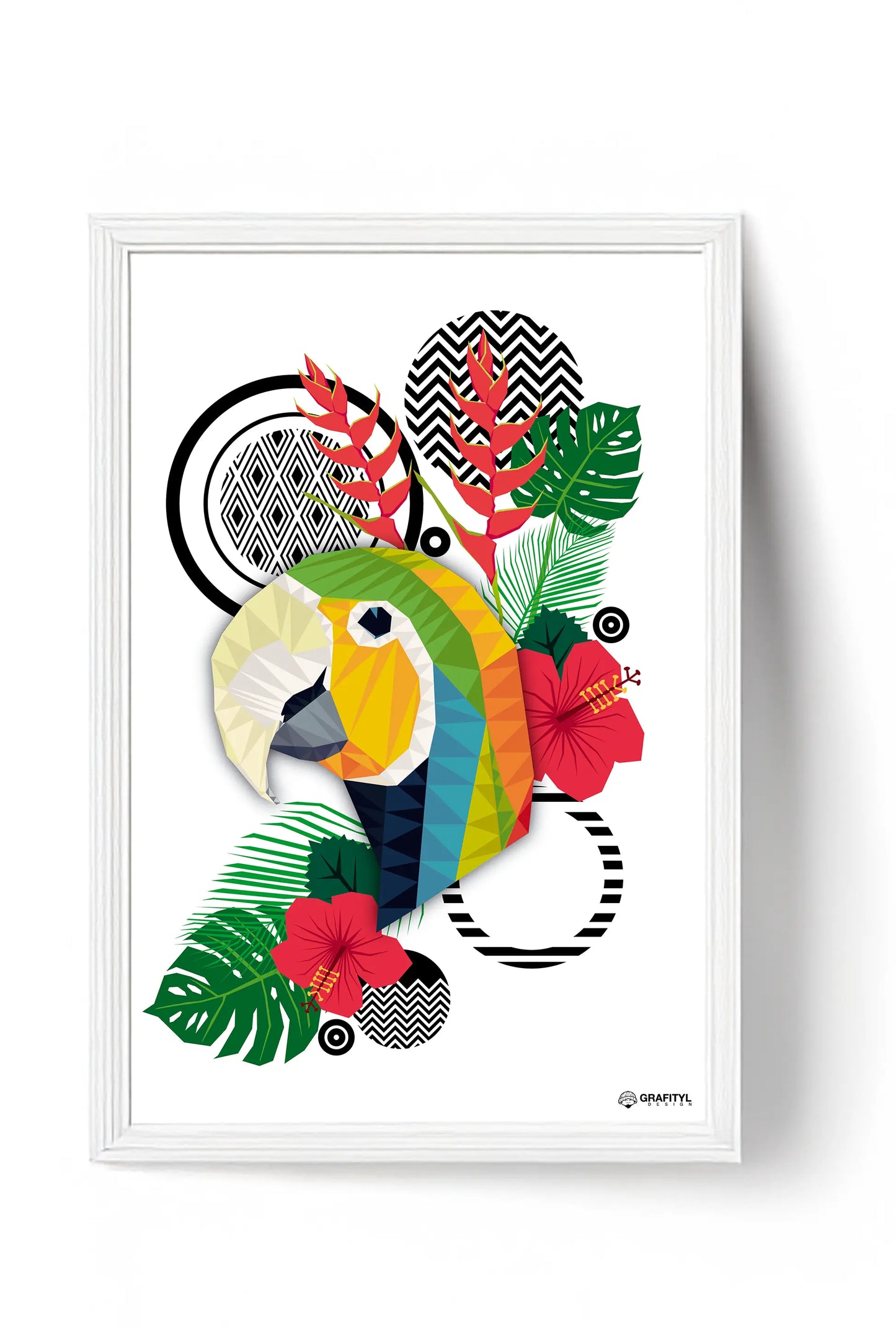 Parrot tropical Grafityl-shop